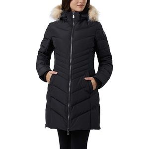 Pajar Queens Puffer Black with Faux Fur